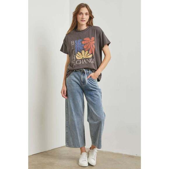 BE THE CHANGE GRAPHIC T-SHIRT - Picture 3 of 7